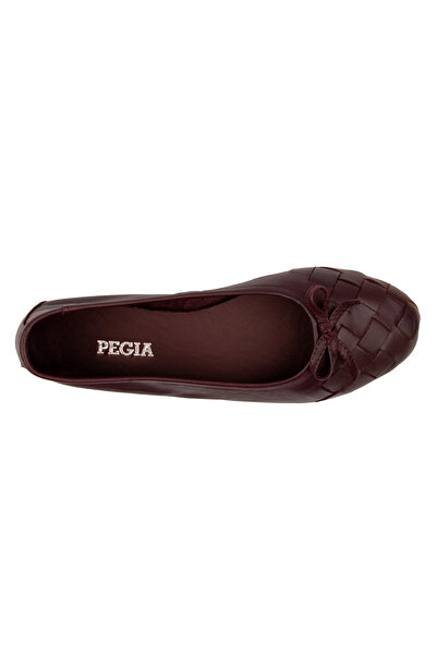Pegia Women's Braided Leather Ballerinas Dg6019