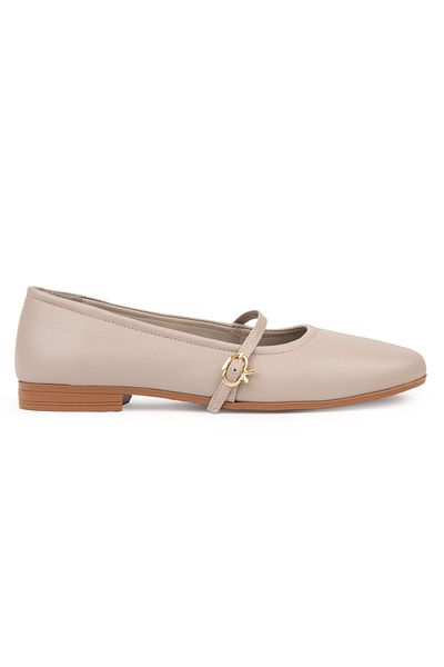 Pegia Women's Genuine Leather Ballerinas Dg6042