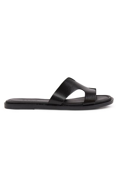 Pegia Genuine Leather Women's Slippers Dg6055