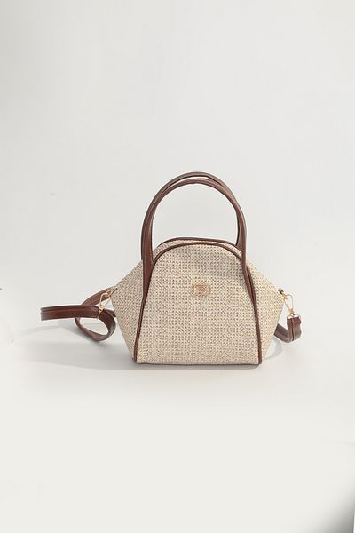 By-Kuss Straw Mini Bag