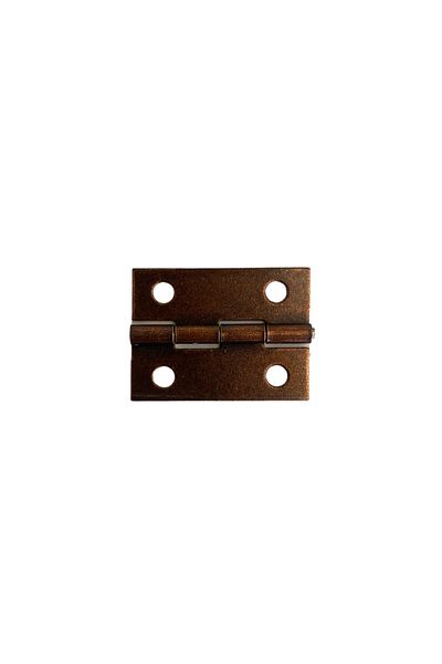 DSYapıAksesuar Bronze Backgammon Hinge Furniture Box Hinge (Bronze) (4 Pcs) (Width: 3cm Length: 2cm)