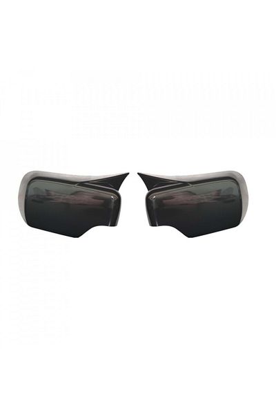 DELUXETUNING Capace oglinda compatibile cu BMW seria 5 E39 1995-2003 Negru lucios Batman Style