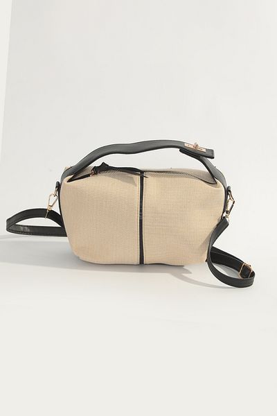 By-Kuss Straw Form Bag