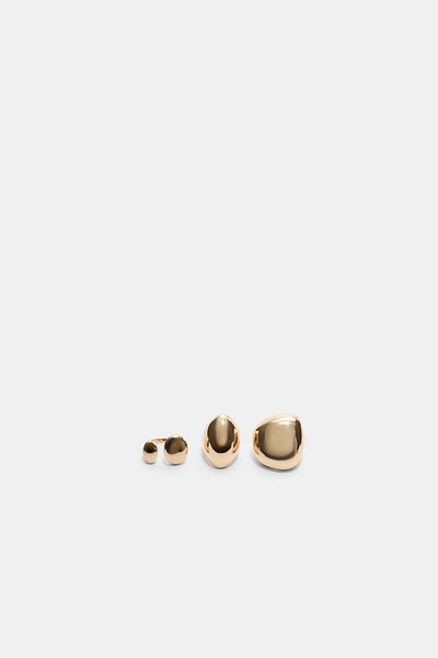 Stradivarius Set of 3 maxi voluminous rings