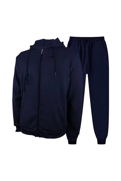 kam's Σετ με κουκούλα με φερμουάρ Oversize