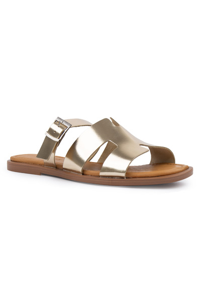 Pegia Hakiki Deri Kadın Terlik DG6056