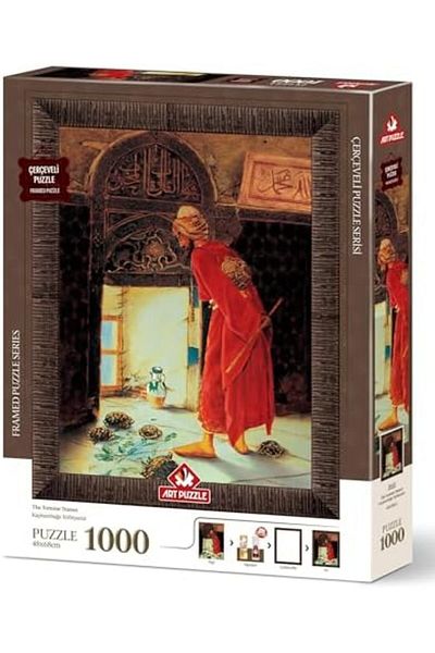 STOREMAX Puzzle Turtle Tamer 1000 Piece Puzzle with Frame Star Buy Bz 1087243