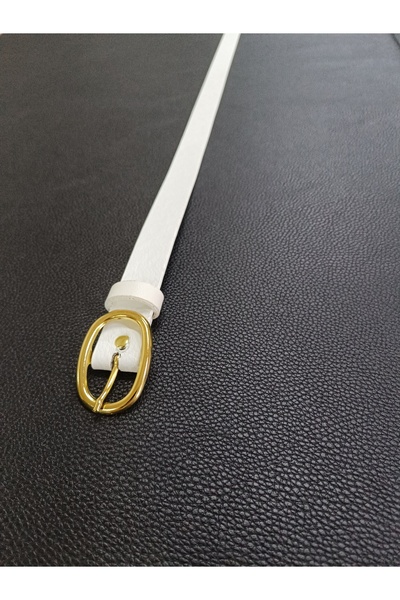 RODEO Women's Belt with Oval Buckle, Jacket Belt, Shirt Belt, Dress Belt