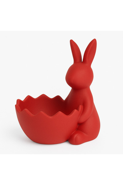 clartejewelery Tavşan Figürlü Dekoratif Kase