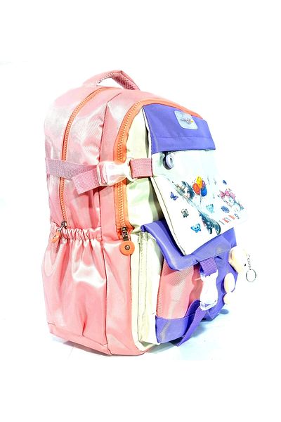 Nico Geantă de școală pentru pisici în stil coreean cu accesorii Rucsac pentru fete și băieți