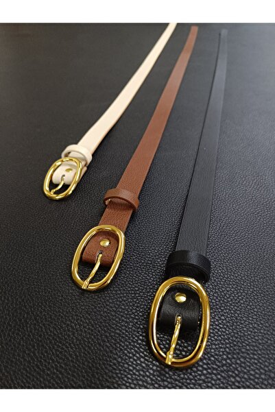 RODEO Oval Tokalı Kadın Kemer, Ceket Kemeri, Gömlek Kemeri, Elbise Kemeri