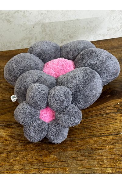 happyteks boutique Daisy Throw Pillow Miniature with 2 Pieces