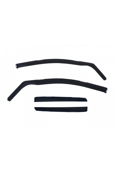 DELUXETUNING Paravanturi auto DACIA DUSTER 2018-> fata-spate