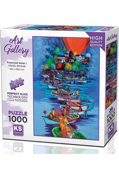 STOREMAX Games 1000 Piece Fishermen Series I Puzzle Star Buy Bz 1087243