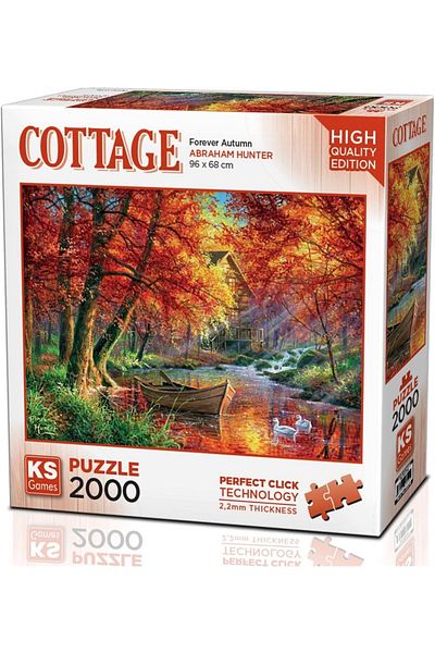 STOREMAX Forever Autumn 2000 Piece Puzzle -Ks Star Buy Bz 1087243
