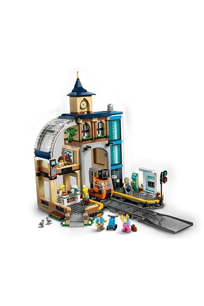 LiderGlobal 60469 Lego City Central Train Station 752 Parts +7 Years