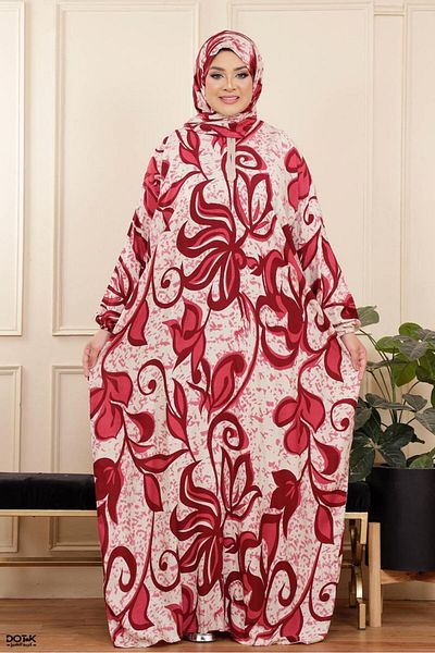 Generies Viscose prayer shawl with attached scarf