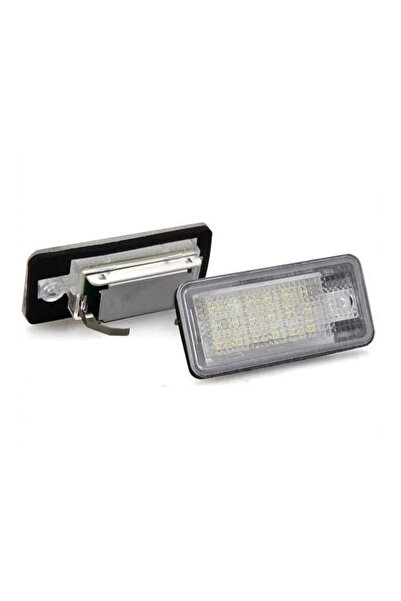 DELUXETUNING Set 2 lampi numar LED compatibil cu Audi A3, A4, A5, A6, A8, Q7
