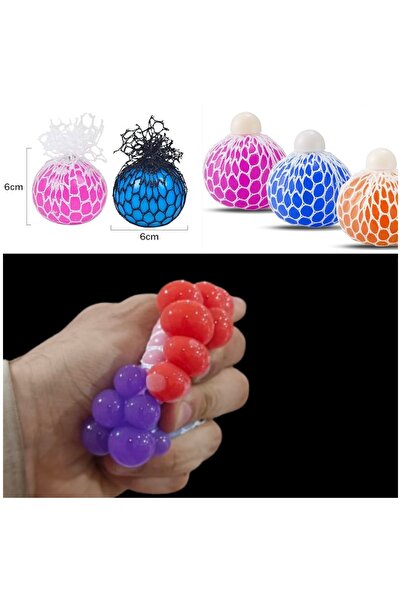 Other 3Psc لعبة ضغط حسية لتخفيف التوتر، كرات شبكية اسفنجية لازالة القلق
