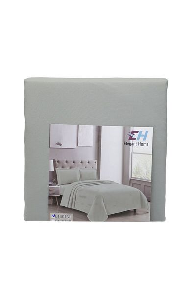 elgant home 4-piece double fitted sheet