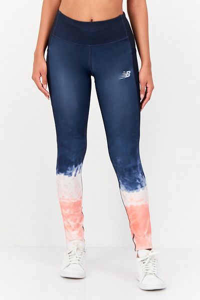 New Balance Women Sportswear Fit Running Tights, Multicolor