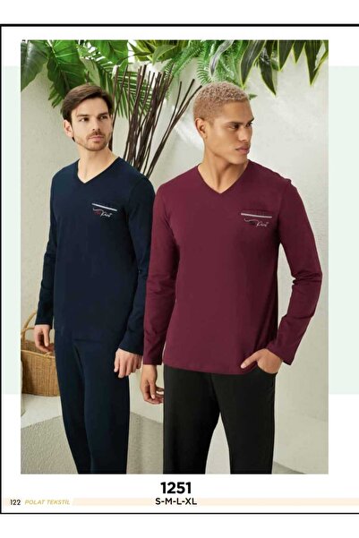 NightLove بدلة بأكمام طويلة ورقبة على شكل حرف V