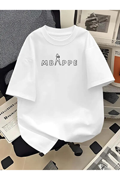 SVART WEAR Tricou MBAPPE cu imprimeu Fotbal tricou supradimensionat