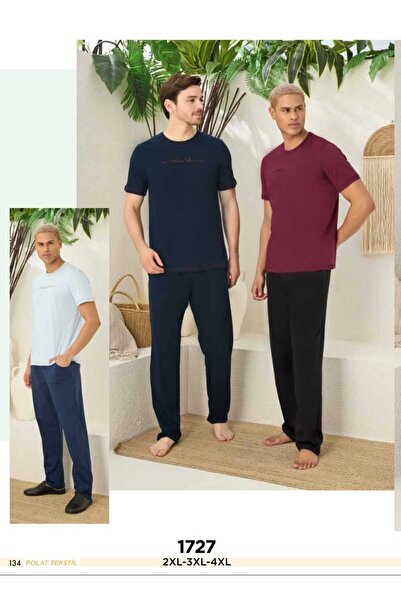 NightLove Battal Crew Neck Suit