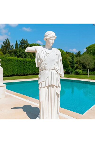 İki Cadı Tasarım Roma Antik Mitolojik Heykel ,Bahçe ,Balkon ,Havuzbası Dekora...