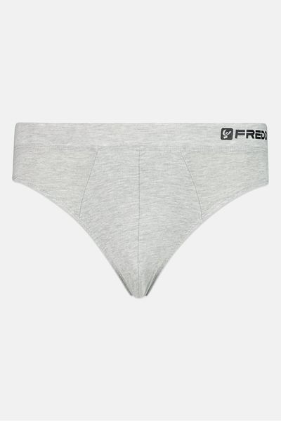 FREDDY Men1 Pack Brand Logo Brief, Grey