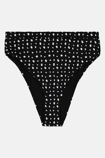 aerie Women Polka Dots Bikini Bottom, Multicolor