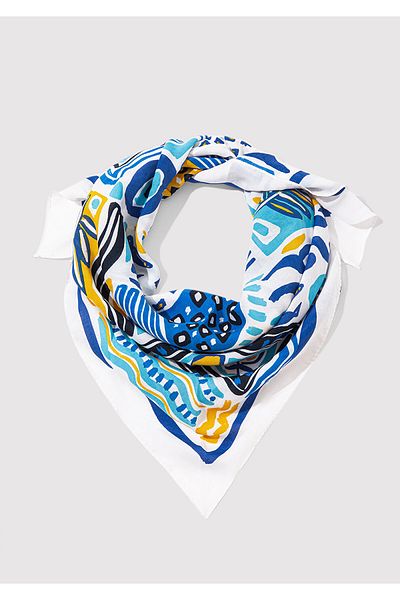 Mavi Evil Eye Bead Looked Bandana 1913626-28616