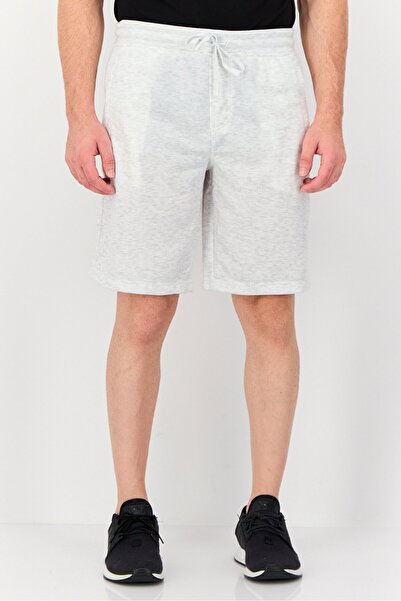 90 Degree X Reflex Men Sportswear Fit Outdoor Shorts, Heather Grey