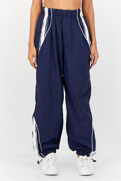 Don't Call Me Jennyfer Women Regular Fit Solid Track Pants, Navy