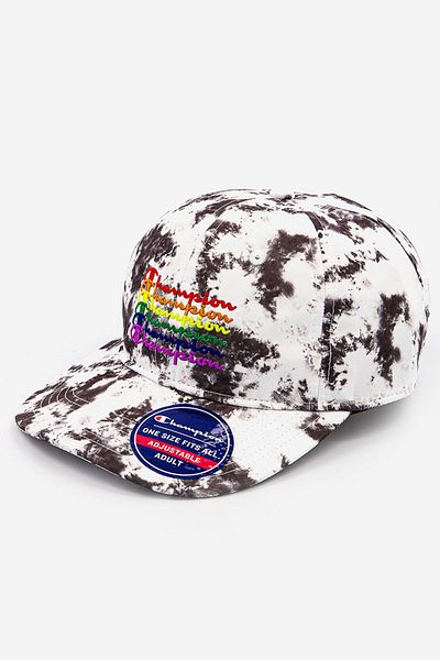 Champion Men Pride Adjustable Cap, White/Grey Combo