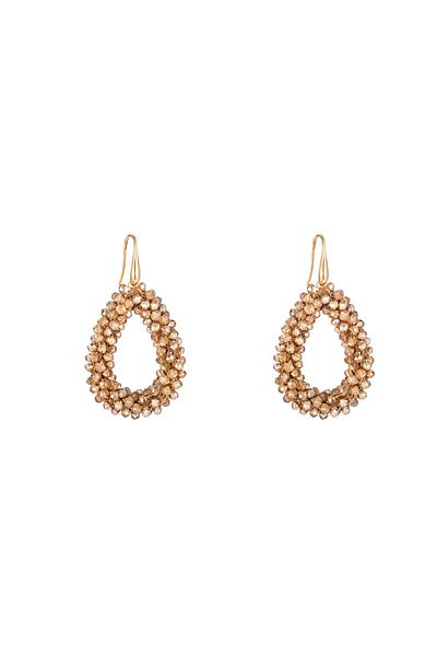 Go Dutch Label Beads Drop (Beige/Gold)