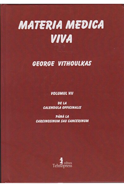 Editura Tehnopress Materia medica viva. Vol. VII. De la calendula office