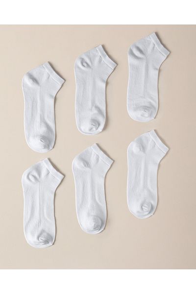 Madame Coco Beau 6-Piece Men's Booties - White