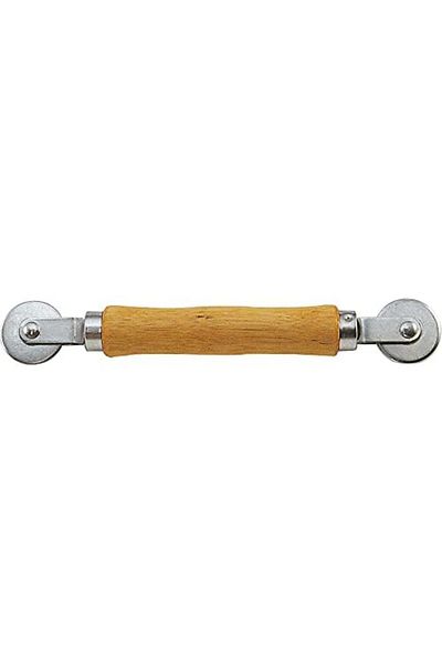 Prime-Line P 7505 Screen Rolling Tool – Spline Roller with Wood Handle and Steel Wheels