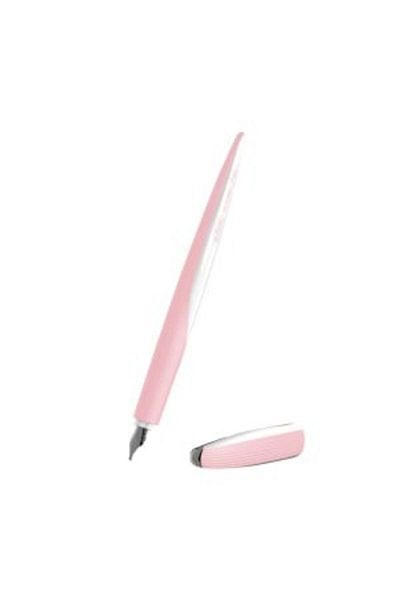 Herlitz My.pen Style Calligraphy Fountain Pen, Material Plastic, Color Pink, Nib Sizes 0.9/1.4/1.9 mm