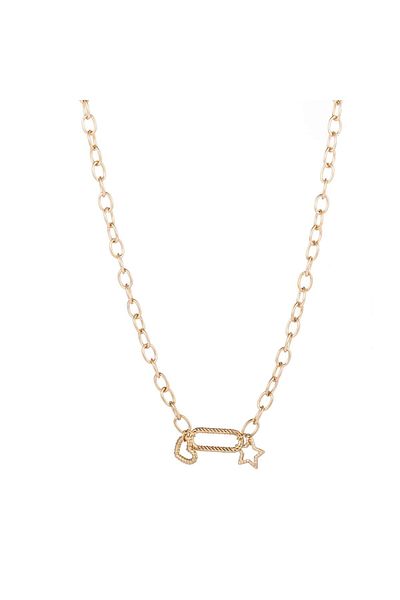 Go Dutch Label Heart & Star (gold stainless steel)