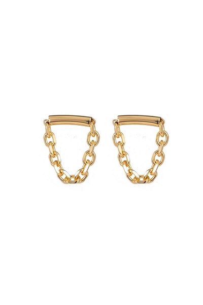 Go Dutch Label Connected Chain (golden stainless steel)