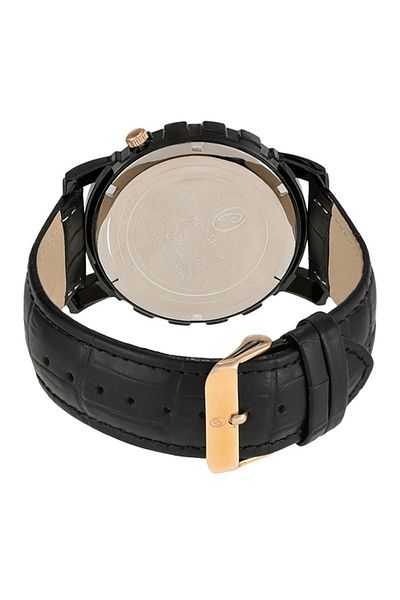 Philippe Moraly of Switzerland Men's Leather Analog Watch