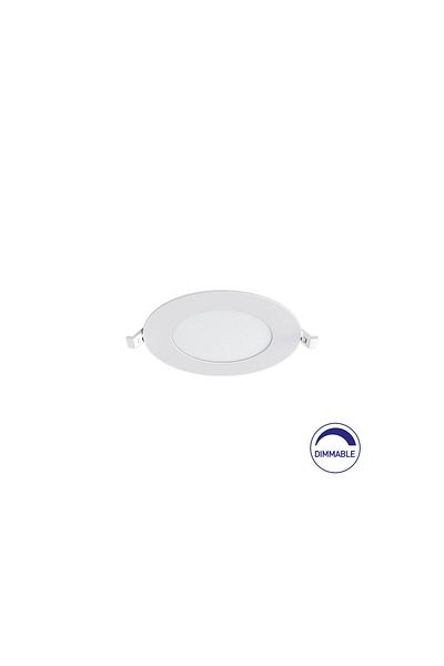 Braytron Panou LED microfon SPOT LED ROTUND ST 6W 470LM DIM 3000K Alb IP40