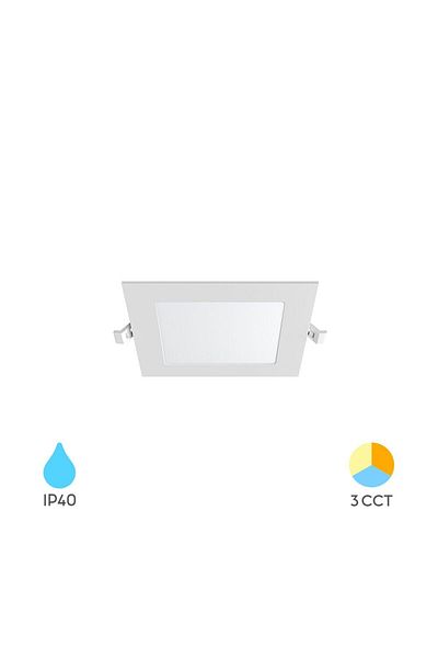 Braytron SPOT LED PĂTRAT ST 3W 220LM 3 ÎN 1