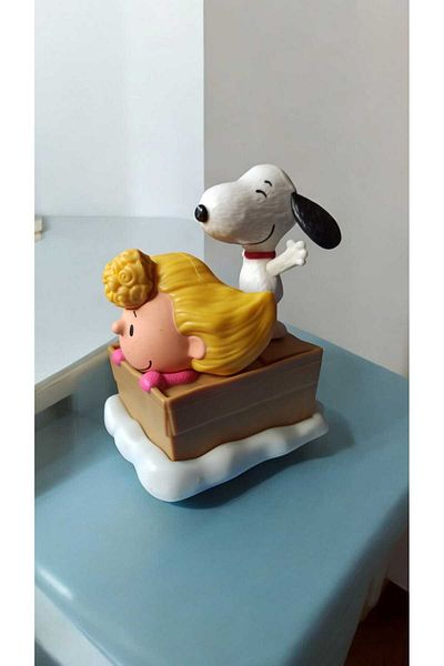 Hureggo Vintage Snoopy and Sally Brown Original Figure Toy