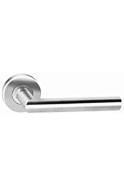 DEVON Satin Stainless Steel Lever Door Handle Set 971.002.86