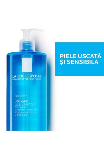 La Roche Posay Soothing Cleansing Gel for Face and Body La Roche-Posay Lipikar, for Babies, Children, and Adults, S