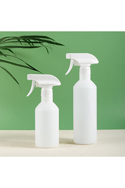 Choice1 بلاستيك أبيض 500 مل، زجاجة رذاذ بيضاء فارغة سعة 350 مل أو 500 مل، قاب...