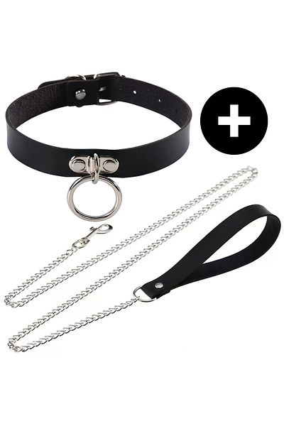 Choice Style 7 Gothic Punk Pu Leather Choker With O-Ring - Adjustable Collar Necklace For Women, Perfect Fo